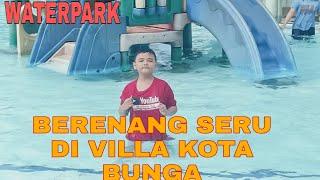 Weekend Seru Berenang di Villa Kota Bunga WaterPark Puncak