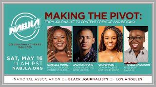 Making the Pivot: From Journalist to Content Creator and Beyond | May 2020