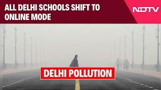 Delhi NCR Pollution | All Delhi Schools Shift to Online Mode Amid Air Pollution Concerns