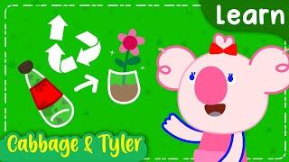 Reusing and Upcycling｜Green Kids | Green Adventures | Eco-Superheroes｜Cabbage & Tyler