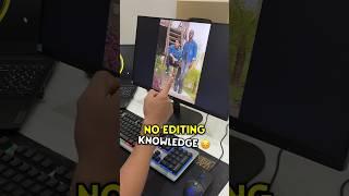 How to edit photo in one click #pc #shorts