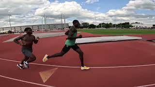 Road to Paris | Episode 9: Great day 3k workout with some speed work at the end