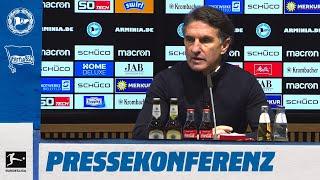 PK nach Arminia Bielefeld | Bundesliga | Hertha BSC