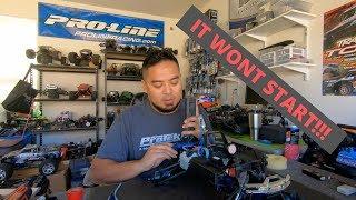 Starting My Cheap Traxxas Revo For The First Time Nitro RC Car