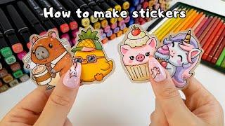 How to Make Stickers | Easy and Cheap!