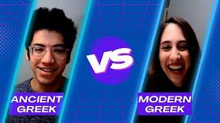 Conversation: Ancient Greek vs. Modern Greek [SUB ESP]