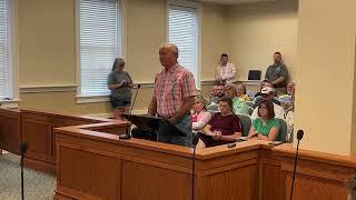 Hawkins Co. Highway Commissioner Lowell Bean bids farewell to Commission after 16 years in office