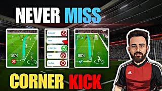 WORKING TRICKS FOR CORNER KICK  TRICKS FOR SCORING GOALS IN CORNER KICK ️🫡 EFOOTBALL