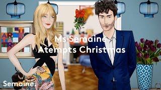 Clara Paget stars in "Miss Semaine Attempts Christmas"