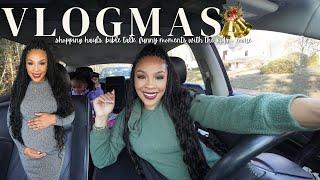 VLOGMAS EP3 | shopping for the kids, pregnancy pains, bible chats, my kids are funny + hauls