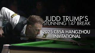 Judd Trump’s 147 Maximum Break vs Ding Junhui – 2025 CBSA Hangzhou!