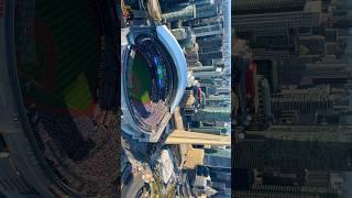 #toronto #cntower #rogerscentre #bluejays #baseballgame #drone #fyp #fypシ