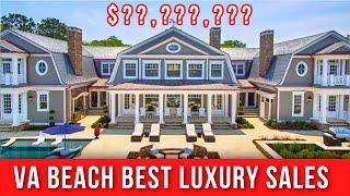 Best Virginia Beach Luxury Homes for sale in 2022