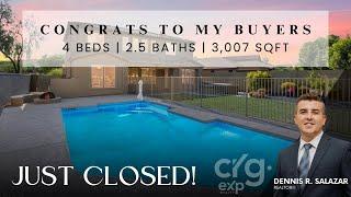 Just Closed in Peoria, AZ | Dennis Salazar, Realtor