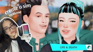 THE SIMS 4 : LIFE AND DEATH CAS REVIEW