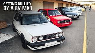 Another track day in the NA 16v Mk2 GTI - Group 2 is so much faster! | Killarney raceway