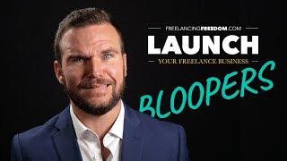 Blooper Reel - Freelancing Freedom LAUNCH by Brad Hussey