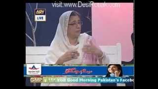 Parveen Nizami in Good Morning Pakistan   22nd May 2012 part 3 High Quality