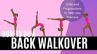 How to do a Back Walkover