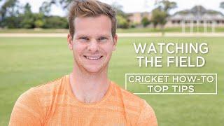 Watching the Field | Top Tips | Cricket How-To | Steve Smith Cricket Academy