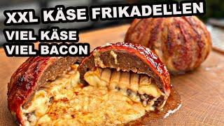 XXL Käse Frikadellen vom Grill Käsebombe  | The BBQ BEAR