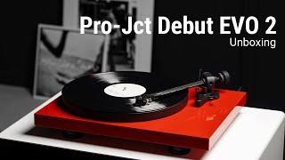 Pro-Ject Debut EVO 2 Unboxing | DER Plattenspieler für Vinyl-Liebhaber!