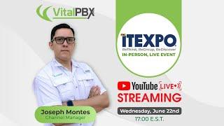 VitalPBX Live from #ITEXPO 2022 - #TechSuperShow