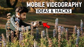 MOBILE VIDEOGRAPHY IDEAS & HACKS | CINEMATIC MODE | VIDEO BLUR BACKGROUND | IN HINDI