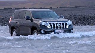 2016 Toyota Land Cruiser Prado Off-Road Driving in Iceland