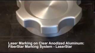 Laser Marking - Clear Anodized Aluminum