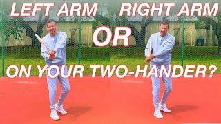 Left Arm vs Right Arm Dominance on Your Two-Handed Backhand