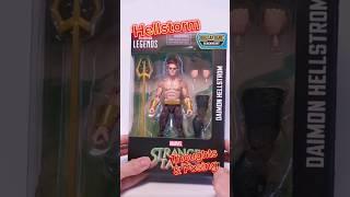 Daimon Hellstrom Hellstorm Marvel Legends Hasbro Pulse Action Figure Review Blackheart Wave