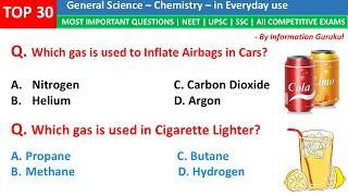 Chemistry in Everyday | Chemistry Important Questions and Answers | General Science MCQ | Science GK