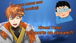 [Eng TL] Kitami Yusei moving at the speed of light [Nijisanji JP/3SKM/Kitami Yusei]