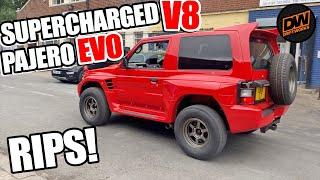 Mad Supercharged V8 Pajero Evolution Build Rips!