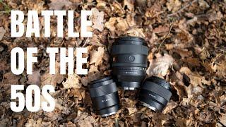 50mm Objektive von Sony! Von 180€ bis 2299€ - Sony 50mm f/1.8 vs Zeiss 55mm f/1.8 vs 50mm f/1.2 GM