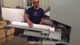 Manual small toilet roll tissue paper cutting machine price