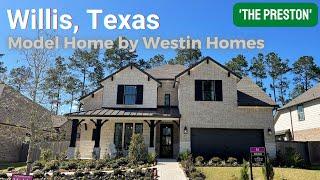 Westin Homes  | The Preston | 3,200 SF | 4 Beds | 3.5 Baths | The Woodland Hills | Model Home Tour