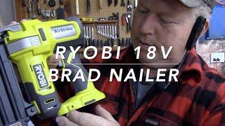 Ryobi 18V Brad Nailer Review  Model #P321