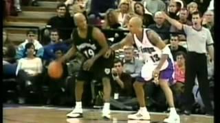 Latrell Sprewell 37 pts, Kevin Garnett 33 pts,25 reb, season 2004 wolves vs kings