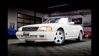 1999 Mercedes Benz SL500! Only 46K miles! Glacier White Paint! Bose Sound System! 5.0L V8!