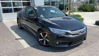 Black 2018 Honda Civic Coupe Touring  Review   - GSL GM City - Calgary