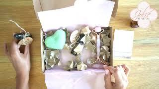 Unpacking Video - Deine liebevoll verpackte Naturkosmetik Lieferung von Jolie au nautrel