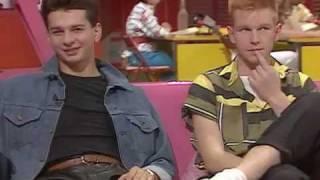 Depeche Mode - Dave Gahan & Andrew Fletcher (ITN Saturday Action Interview 1982)