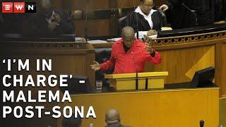 ‘I’m in charge!’ - Malema at post-Sona debate