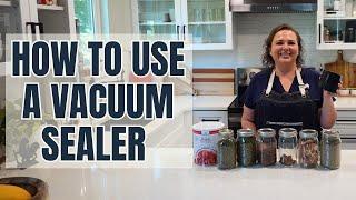 Using a Vacuum Sealer For Long Term Food Storage