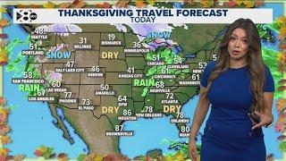 Severe weather could impact Thanksgiving travel