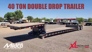 XL Specialized Double Drop Trailer