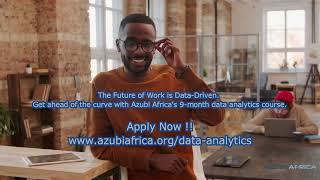 Become a certified data analyst in just 9 months with the Azubi Africa Data Analytics Program.