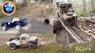 SHERPA Throphy - Lost Wolve - Trail Test - Camel Trophy - Toyota Hilux - Ford F350 - Scale RC 054